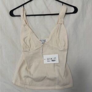 Emory Park Off-White Knit Top